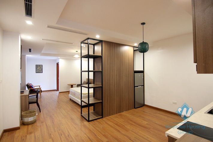 A nice and clean studio apartment for rent in quite area, Tay Ho, Ha Noi